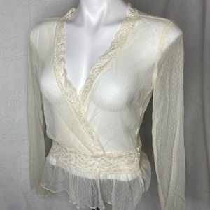 Sheer Lace Shirt